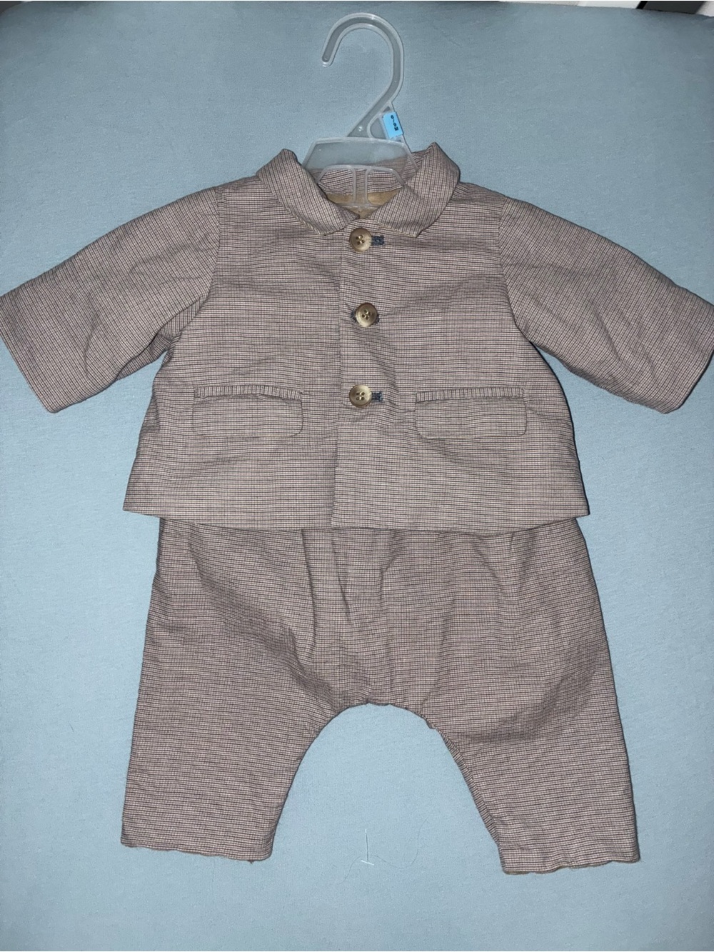 Bonpoint 2-piece suit Sample garment designer French formal outfit